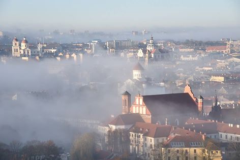 Pavasarinis Vilnius rūke