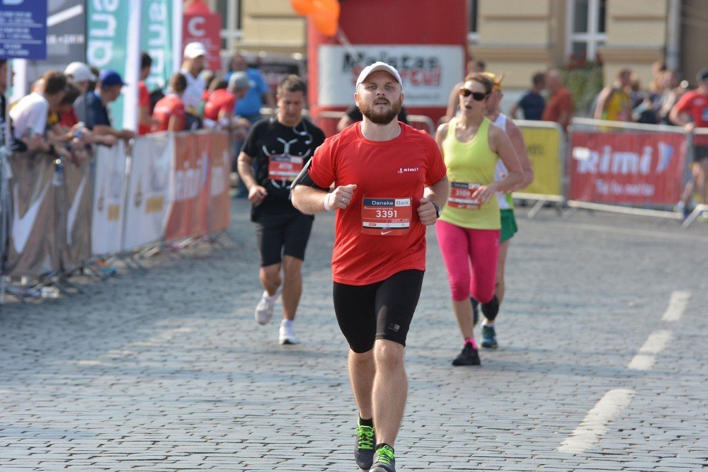 Vilniaus maratonas. Bėgimas