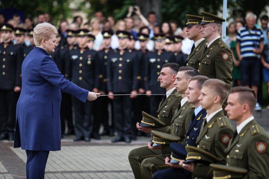 Warriors. Dalia Grybauskaite. Oath