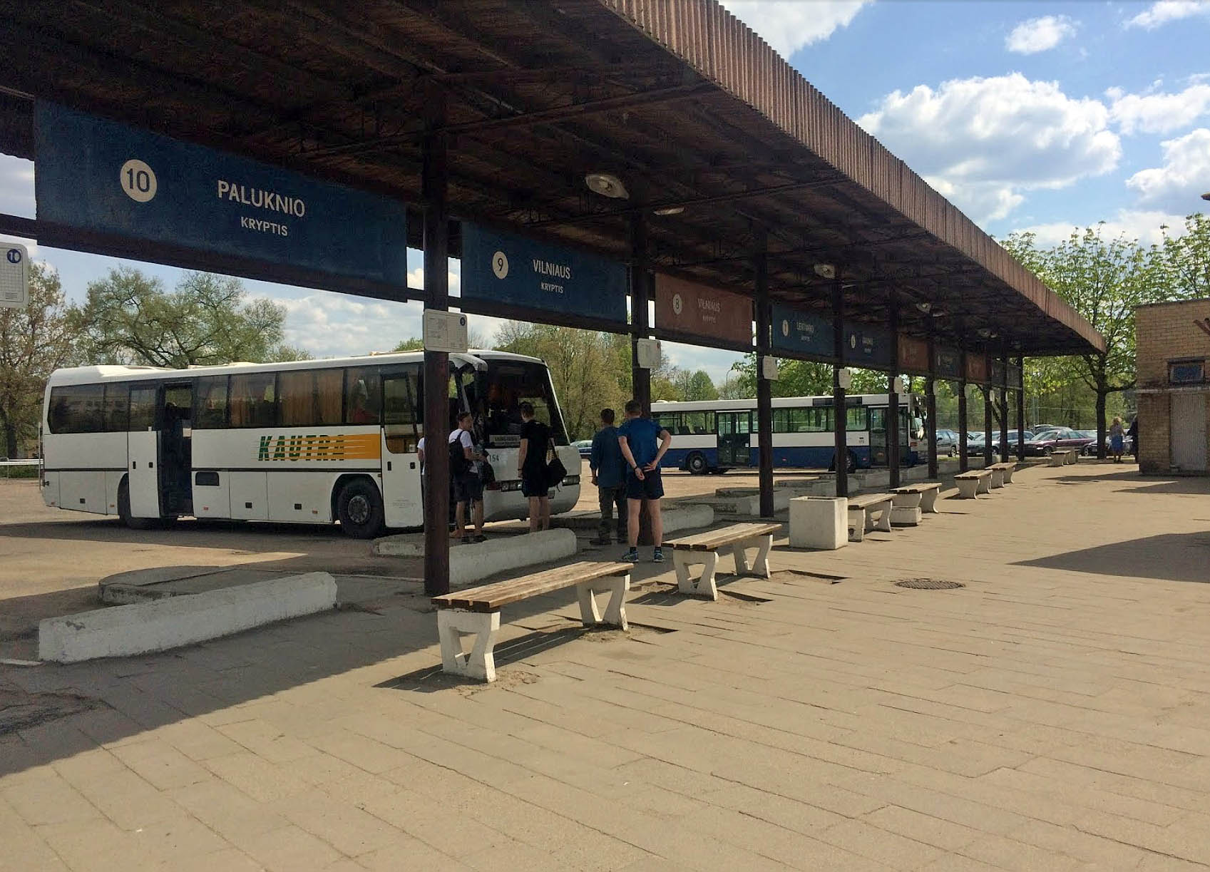 Trakai bus station