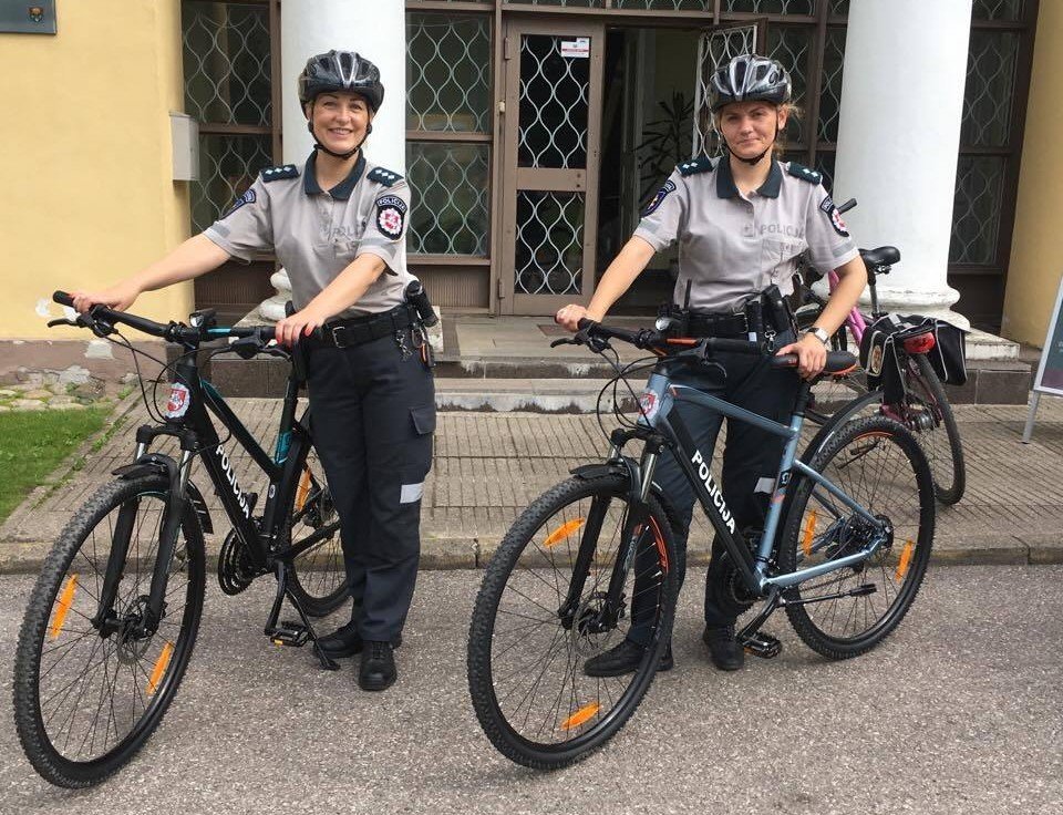 Policija ant dviračių
