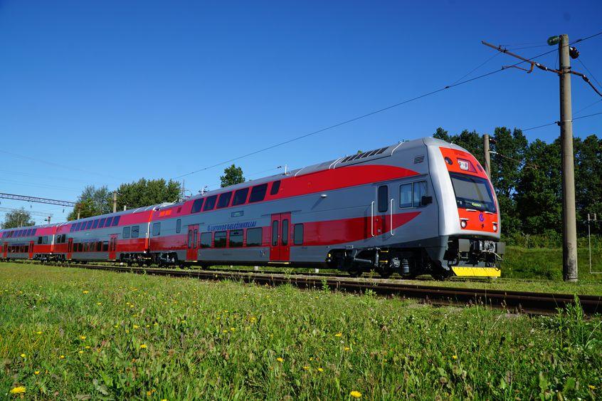 Double-decker train
