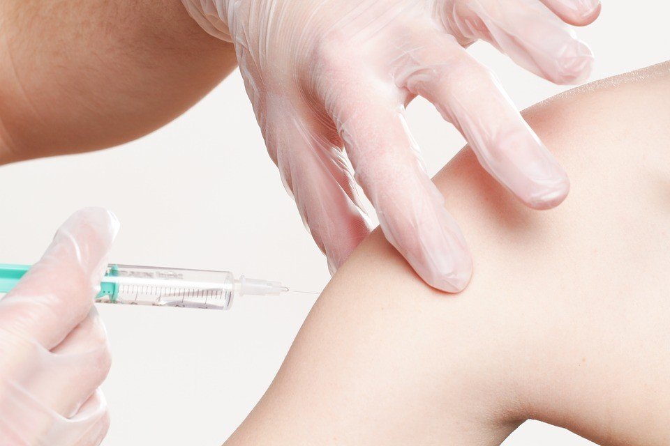 Vaccine. Vaccine. Needle