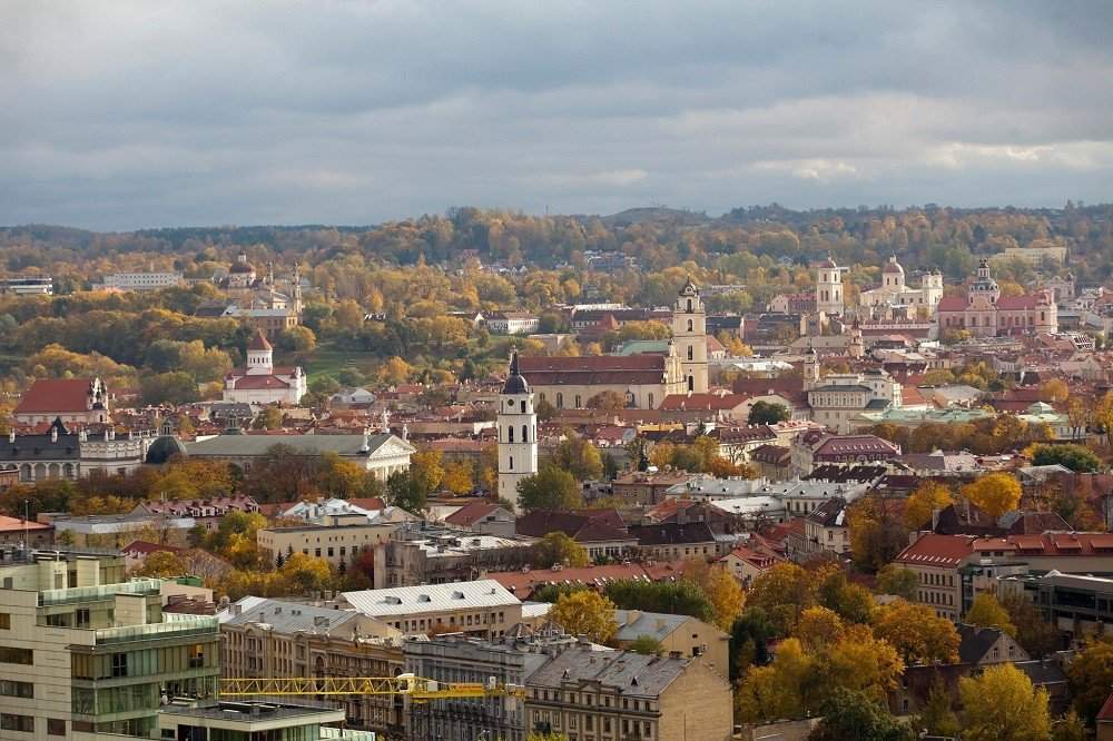 Vilnius from the municipality
