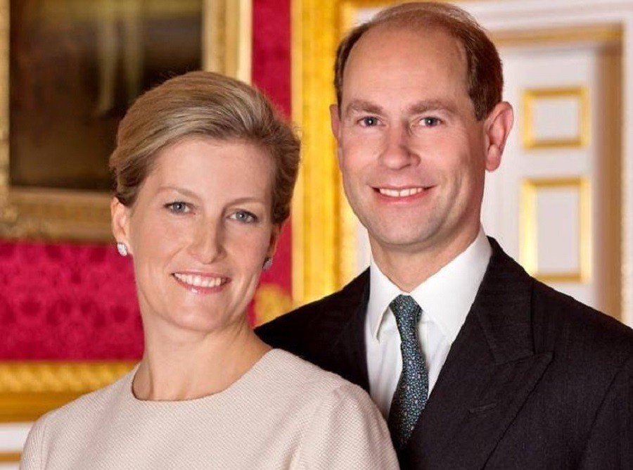 Prince Edward, Earl of Wessex and his wife Sophia, Countess of Wessex