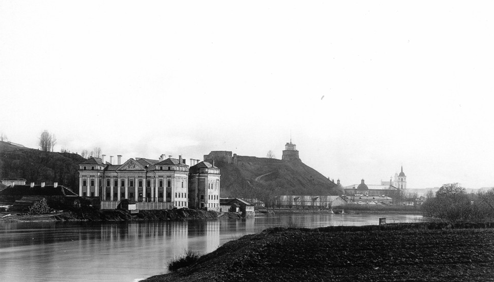 Pałac Dominyków i Konstancii Slušków. w 1872 (Fot.: vilnius21.lt)