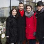 Famous actors gave Christmas trees to Vilnius residents