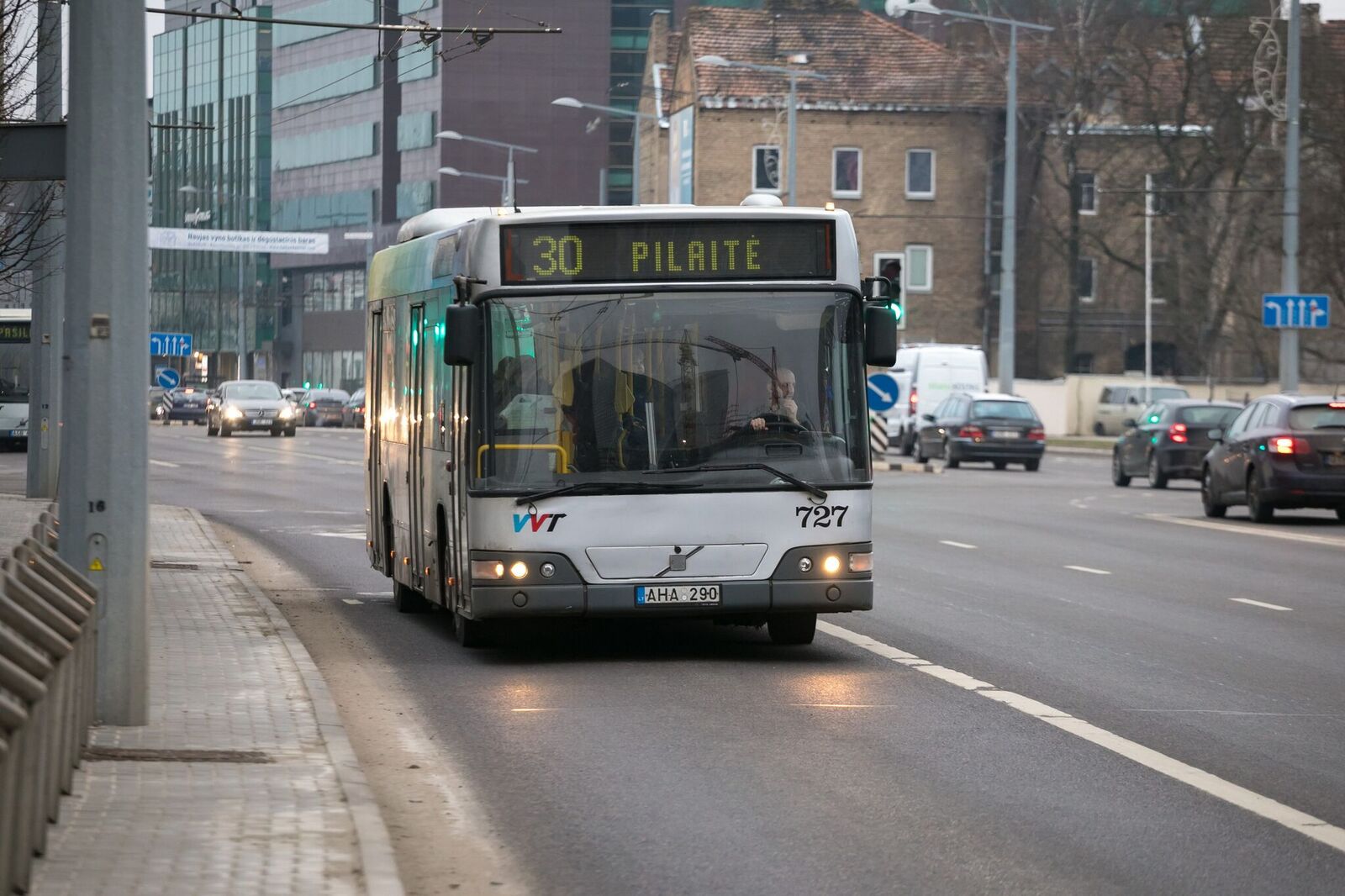 Public transport. bus