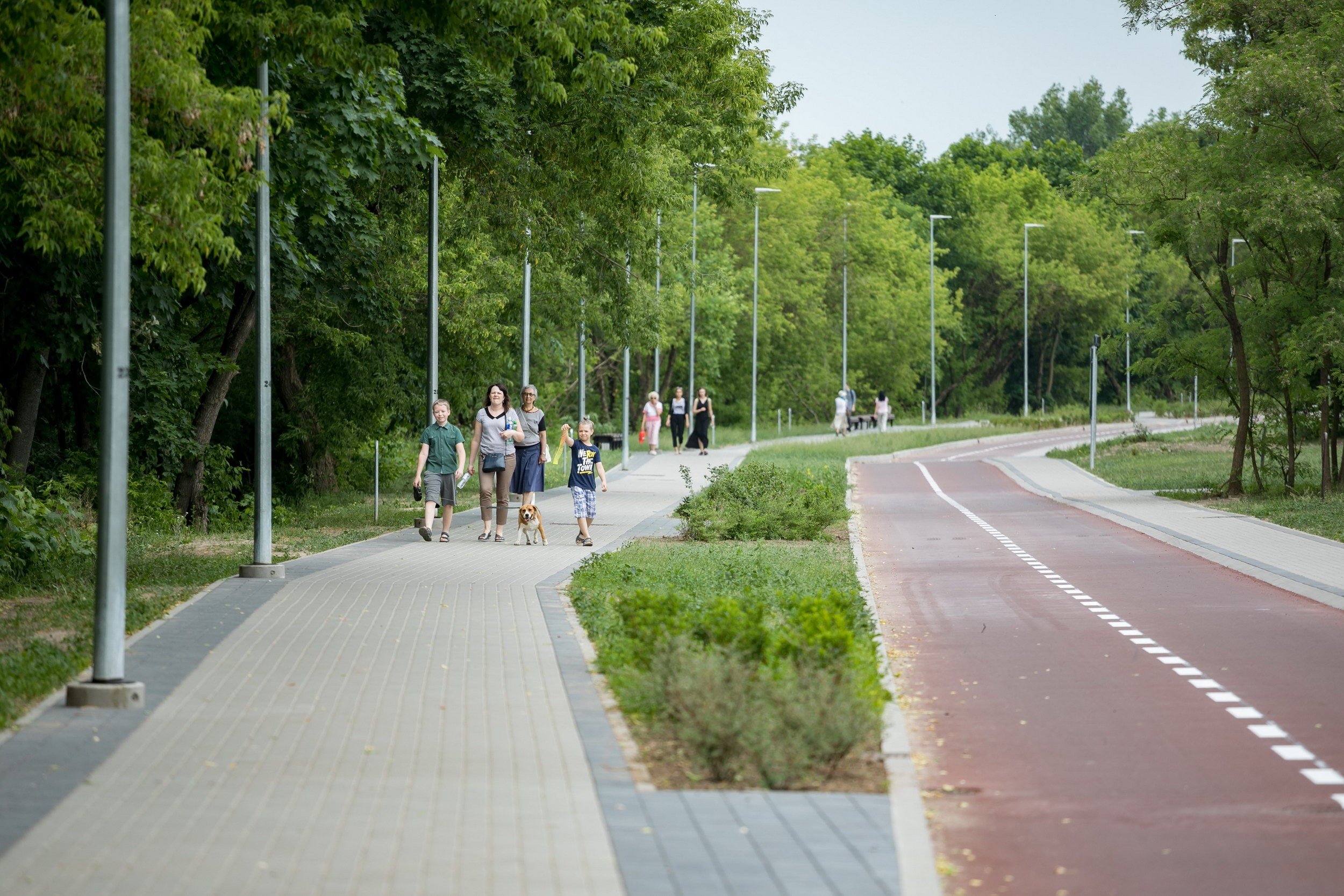 Vileisis bicycle and pedestrian path