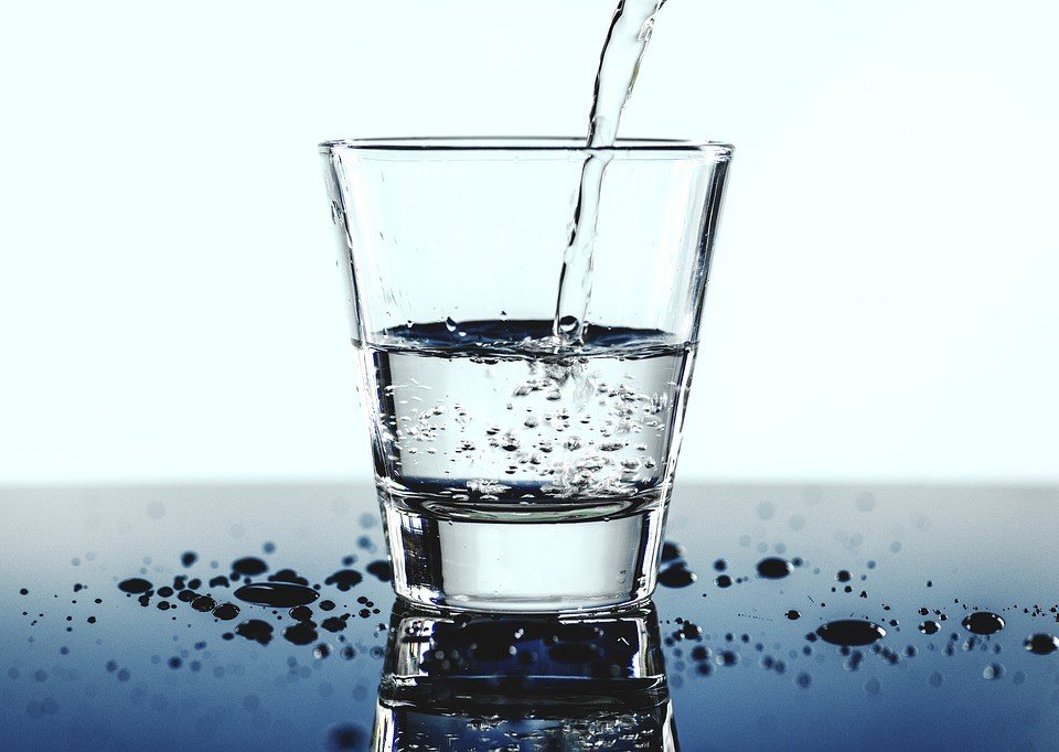 Vanduo. stiklinė
