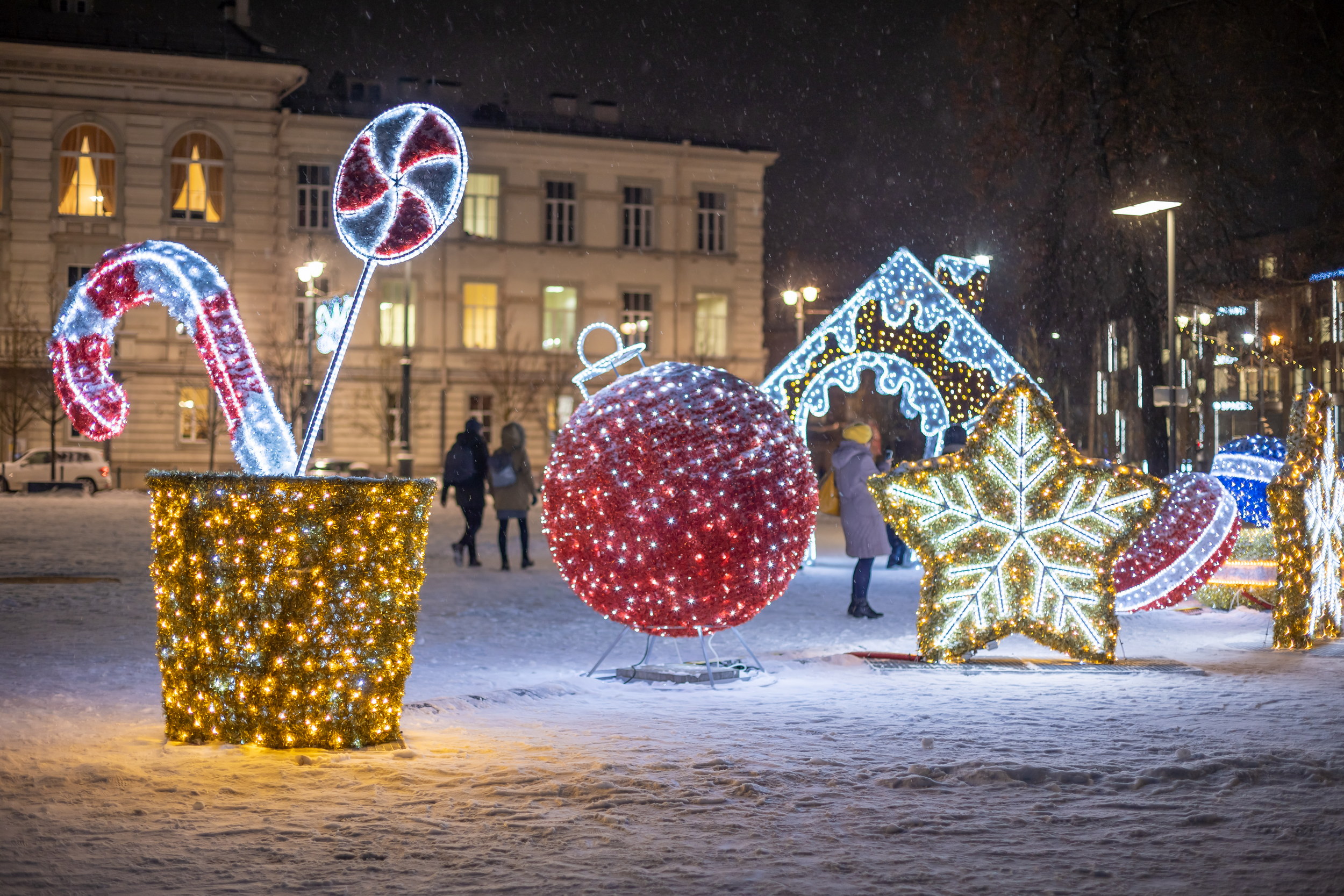 Christmas Lukiški Square