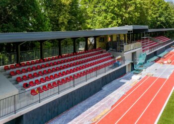 2023-08-02, Kalnu park stadium. in 2023 August 02 (Irmantas Gelunas/BNS)