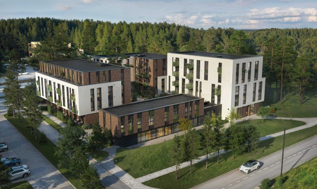 „Lithome“ stato naują gyvenamąjį projektą „Teoremos“: miesto privalumai ir gamtos harmonija